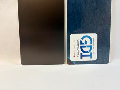 Protection Plates/Push Plates (Dark Brown, 4 X 4) - color: Dark Brown, size: 4 X 4