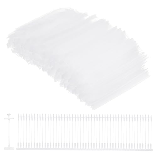 uxcell 5000Pcs Standard Tagging Barb Fasteners 20mm/0.79" Transparent - color: Transparent, size: 20mm/0.79"
