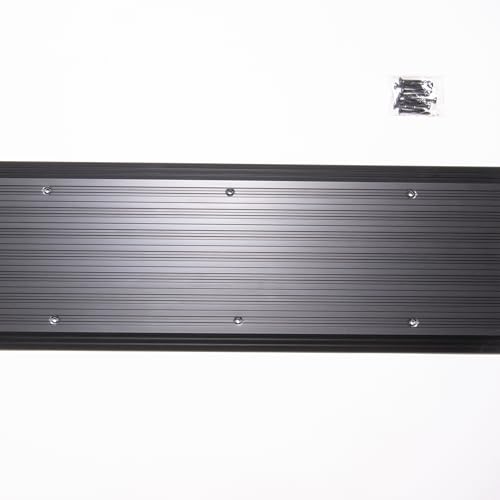 Aluminum Thresholds Extra Width 5"-6"-7"-8" Inch - Residential/Commercial use. Saddle/Handicap Easy Installing and Accessible/Fireproof Rated high-Quality (10"x72") - size: 10"x72"