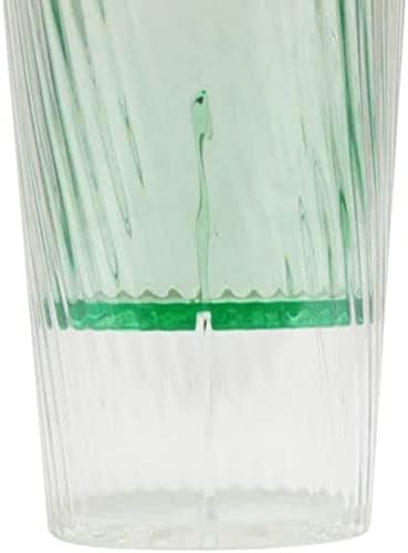 TrueCraftware- 10 oz. Belize Tumbler/Drinking Cups Green Polycarbonate Set of 12-Premium Iced Tea Glasses Stackable Reusable Drinking Glasses Dishwasher Safe Break-Resistant for Home Restaurants - color: Green, size: 10 oz