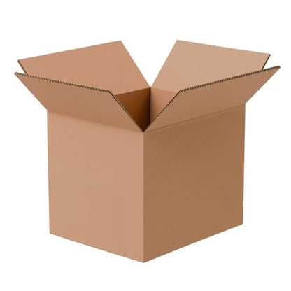 The Boxery 6"x5"x5" Corrugated Cardboard Boxes 100-Pack - size: 6 x 5 x 5"