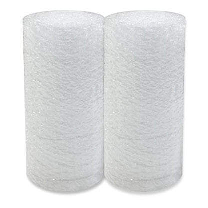 uBoxes Bubble Roll 12" Wide x 24 ft Small Wrap 3/16" Perf Every 12", (Pack of 2) - size: 24' - 2 Rolls (Pack of 2)