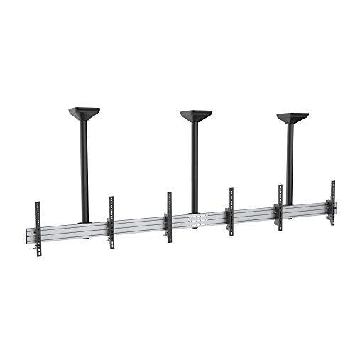 Mount-It! Ceiling Mount for 3-Screen Digital Menu Boards - size: 42.5" Height, style: Triple