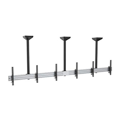Mount-It! Ceiling Mount for 3-Screen Digital Menu Boards - size: 42.5" Height, style: Triple
