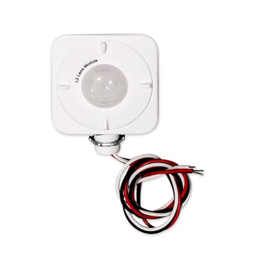 0-10V Dimmable Motion Sensor Light Switch, Tri-Level Dimming, PIR Technology, 120-277VAC, White
