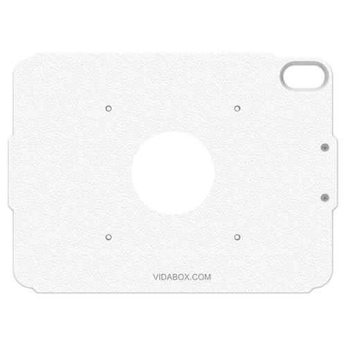 VidaMount White Open Enclosure and Fixed VESA Slim Wall Mount [Bundle] Compatible with Samsung Galaxy Tab A8 10.5 (2021) - color: White, size: Galaxy Tab A8 10.5 (2021)