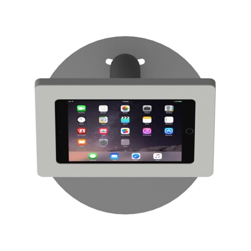 VidaMount Light Grey Enclosure and Floor Stand [Bundle] Compatible with iPad mini 4 & 5 - color: Light Grey, size: iPad Mini 4 & 5