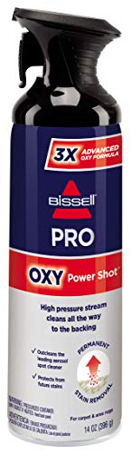 Bissell Professional Power Shot Oxy Carpet Spot, 14 Ounces, 95C9 Stain Remover - size: 14 Fl Oz (Pack of 1)