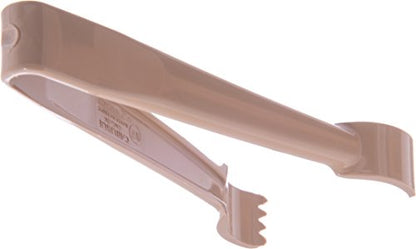 CFS Carly Salad Tong, 6" Pom Tong, 12 Pack - color: Beige, size: 6" Pom Tong, style: 12 Pack