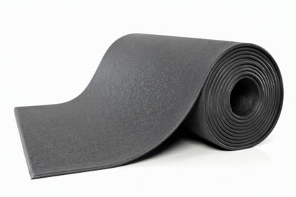 Guardian 24026001 Soft Step Anti-Fatigue Floor Mat, Vinyl, 2'x 60', Black - color: Black, size: 720"L x 24"W x 0.4"Th