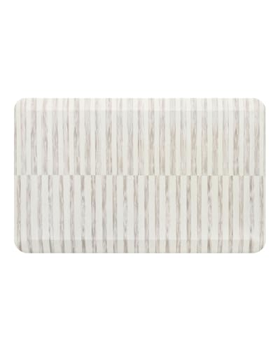 House of Noa Nama Standing Mat – Anti-Fatigue Kitchen Mats for Floor, Cushioned & Non-Slip Kitchen Comfort Mat for Standing, Thick Foam Anti-Fatigue Mat for Kitchen & Workspaces, Reese Bark 22" x 36" - color: Bark, size: 36"L x 22"W x 0.8"Th