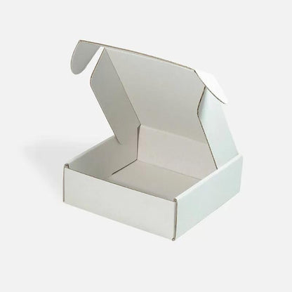 Mailer Boxes Bulk Sale 50 PCS – Shipping Cartons for Small Business - 12x9x4 - White/White - 50 Pack - size: 12x9x4