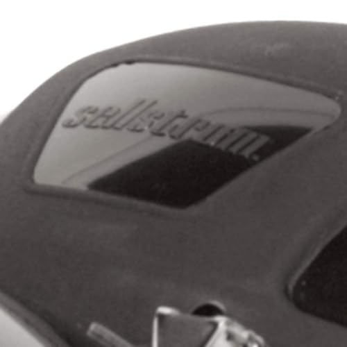 Sellstrom DP4 Face Shield - Lightweight Mask with High Impact Crown & Ratchet Headgear for Work, Grinding, Plasma/Flame Cutting - ANSI Z87.1 - Clear Anti Fog Polycarbonate Window - UV/IR Flip Up Visor - style: Shade 8 Infrared Visor