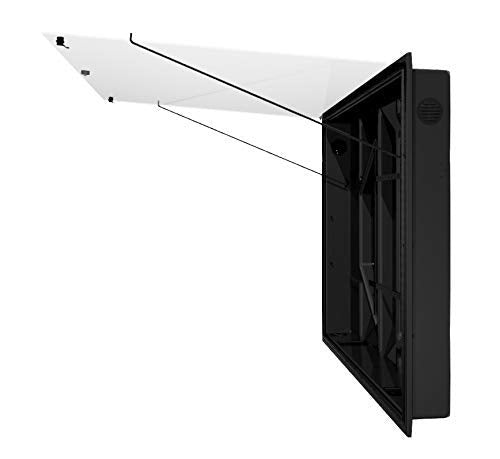 The TV Shield 60-65 Inch Outdoor TV Box with Anti-Glare and Cooling Fans - color: Anti-Glare + Cooling Fan, size: 60-65"