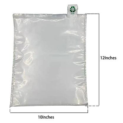 Packing Air Bags, Clear Plastic Inflatable Packaging Protective Bags, Air Inflatable Packaging Bags, 50 Pieces, 10×12 Inches - size: 10×12 Inches