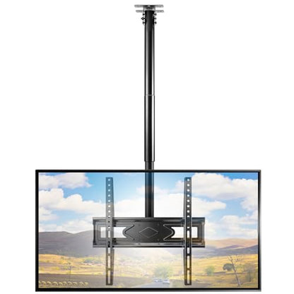 39” Ceiling TV Mount for 26-65 Inch TVs, Heavy Duty Hanging Mount