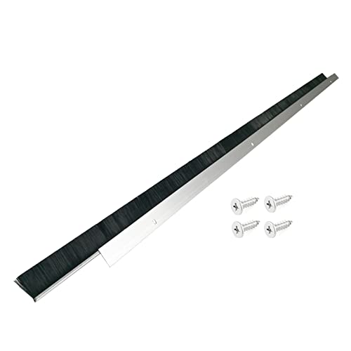 4 Pack Retsun Door Brush Sweep, 0.98" W x 39.37" L, Total 13ft