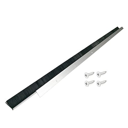 4 Pack Retsun Door Brush Sweep, 0.98" W x 39.37" L, Total 13ft