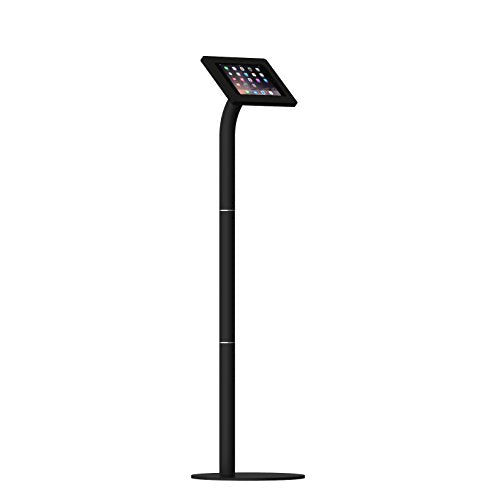 VidaMount Black Enclosure and Floor Stand [Bundle] Compatible with iPad mini 1/2/3 - color: Black, size: iPad Mini 1/2/3
