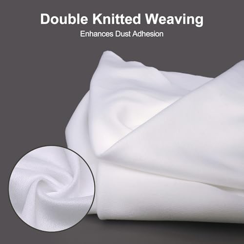 AAwipes Double Knit 100% Polyester Wipers Light Weight Version (120GSM, 9"X9", 150pcs/bag) Cleanroom Cloth Wipes Laser Sealed Edge, Ultra-soft (CP12009) - size: 1 Count (Pack of 150)