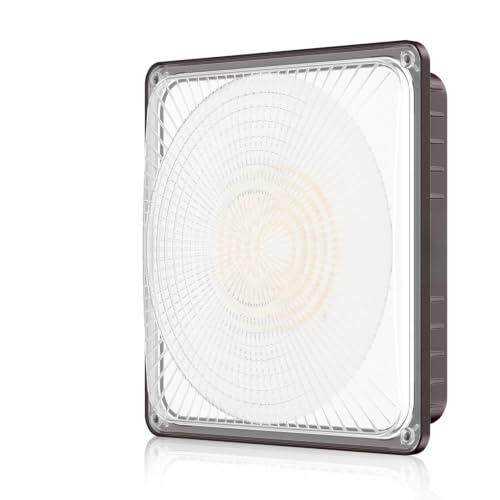 60W LED Canopy Lights Selectable Wattage 60/45/30W 3CCT for Garage - size: 60W-1Pack