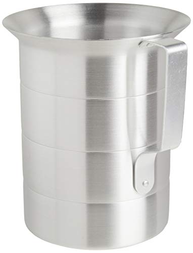 Winco 4 qt Aluminum Commercial Measuring Cup