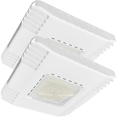 150W LED Gas Station Canopy Light (2-Pack), 21000LM 5700K, Surface Mount - size: 2-Pack