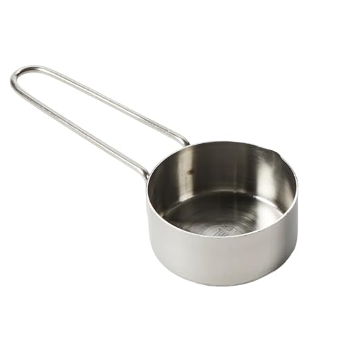 American METALCRAFT, Inc. 1/4 Stainless Steel Measuring Cup, 1/4-Cup, Silver,MCW14 - size: 1/4-Cup