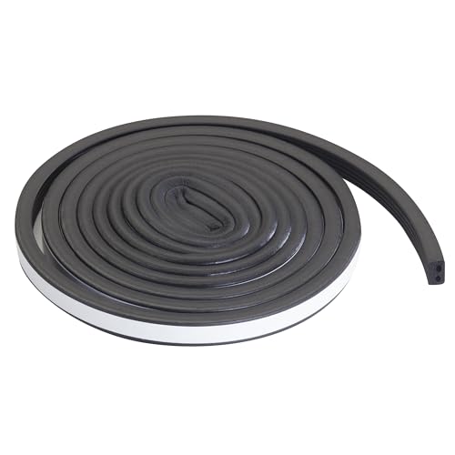 MD Building Rubber Auto & Marine Weatherseal, Black, 10ft x 19/32in - size: 10 Ft.