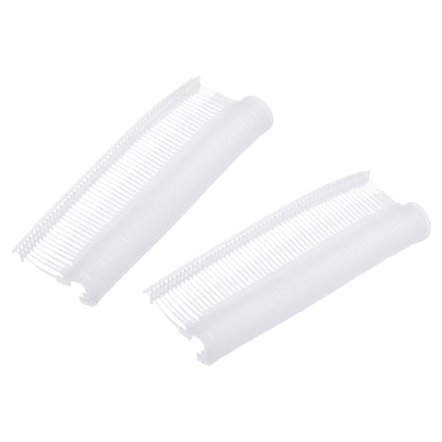 MECCANIXITY 1000 Pcs J Hook Fasteners, 1-1/2 Inch White Tagging Gun Refill Fasteners Standard Tagging Barb Fasteners Plastic for Clothing Hanging Fine Stitch Price Refills Tag Label - color: White, size: 1-1/2 Inch