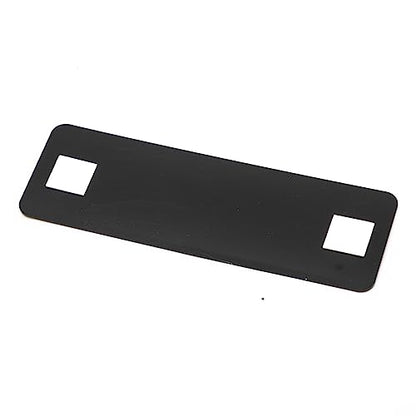 Standard Caution Water Gets Very Hot Sign (Black Gold) - Medium 1 Pack - color: Black Gold, size: 2.75 x 7" - Medium