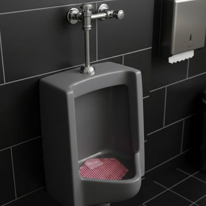 Soro Essentials- Set of 10 Wave 3D Urinal Screen Deodorizer Spiced Apple Scent Fragrance- Urinal Screen Deodorizer Ideal for Restrooms in Offices Schools Restaurants Hotels and Stores