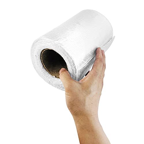 1708 Fiberglass Cloth Roll | 8" Wide by 360" (10 Yards) | Molding Roofing Boat Marine Repair | Resin & Epoxy Compatible | Roll Package - size: 8 inch 1708 fiberglass