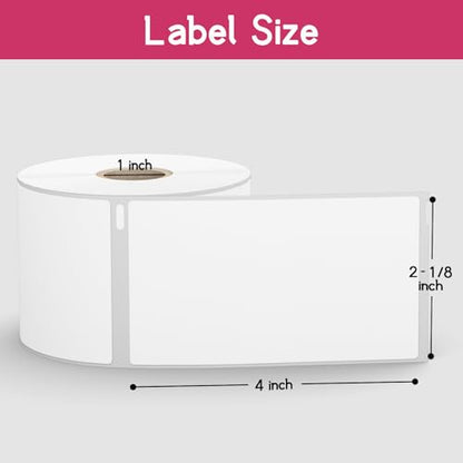 12 Rolls, 2640 Shipping Labels Replacement for DYMO 30323(2-1/8" x 4") - size: 2-1/8" x 4" | 30323-12 Rolls