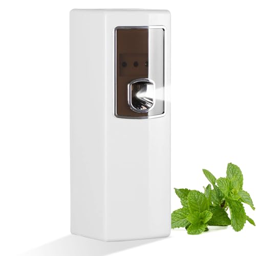 Automatic Air Freshener Dispenser Wall Mount/Free Standing Commercial ABS Auto Air Freshener Dispenser Programmable Aerosol Spray Perfume Dispenser for Home Room Office Bathroom - color: F291