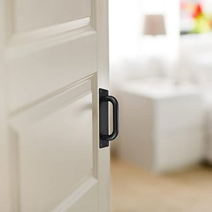 Door Handle Pull Push Door Plate, Door Push Plate Handles, Heavy Duty Barn Door Pulls, Cabinet Drawer Push Pull Handles for Kitchen Cabinet Drawer Sliding Door Handles (199x65mm) - size: 199x65mm