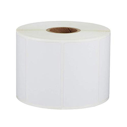 RBHK 12 Rolls Direct Thermal Labels 2-1/4'' x 1-1/4'', Permanent Adhesive Shipping Labels for Zebra Printer, SKU Labels Address Labels, 1000 Labels per Roll