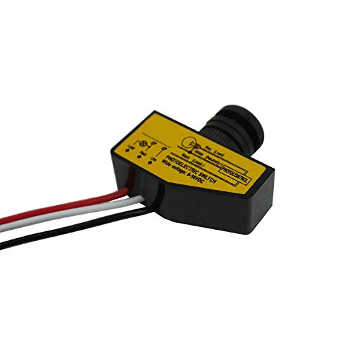2 Pieces DC8-50V Photoelectric Switch, 3.5A Dusk to Dawn Sensor