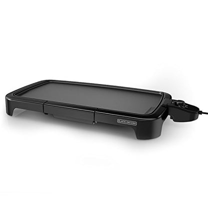 BLACK+DECKER GD2011B Family-Sized Electric Griddle with Drip Tray - style: Griddle