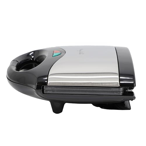 MegaChef Electric Non-Stick Aluminum Panini Press Sandwich Maker Grill, Compact Design, Panini Maker, Sandwich Grill, Countertop Grill Griddle (Grill Plate) - color: Grill Plate