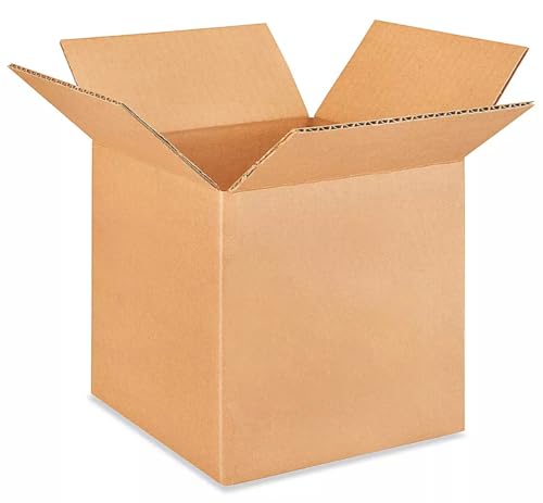 Small Cube Moving & Shipping Boxes 7"L x 7"W x 7"H (25-Pack) - Extra Strength 200 lb vs Regular - Corrugated Packing Boxes for Moving - Heavy Duty Moving Box - Packaging Box by IDL Packaging - size: 7 * 7 * 7" (Small Boxes)