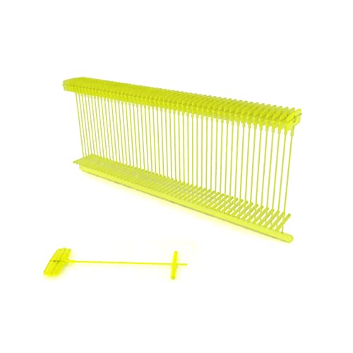 Kenco 1 Inch Standard Tagging Attachments, 1-in Fasteners for Tagging Retail, Consignment and Manufacturing - 5,000 Pieces Per Box 50 per Clip (1 Box 5,000 Fasteners, Yellow) - color: Yellow, size: 1 Box 5,000 Fasteners