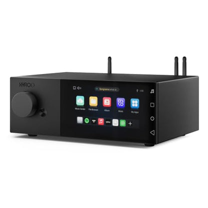 DM100 Music Streamer Android 14 System 5.5" LCD Touchscreen, 8+64GB