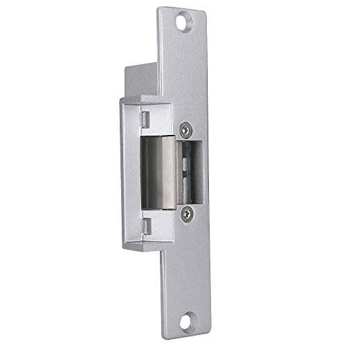 Upgraded Electric Door Strike Lock Electronic Mortise Fail Secure Lock - size: NO-Fail Secure Silver