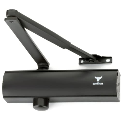 The Door Bull Commercial/Residential Grade Door Closer - size: 2000 Series, style: Matte Black