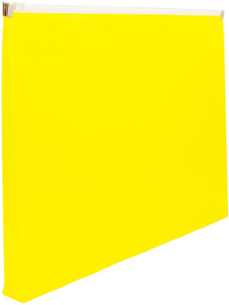 JAM PAPER Plastic Envelopes with Zip Closure - Letter Booklet - 9 3/4 x 13 - Yellow - 3/Pack - color: Yellow, size: Letter Size - 3 Pack