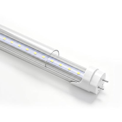 LightingWill LED T8 Light Tube 3FT, Warm White 3000K-3500K, Dual-End Powered Ballast Bypass, 2000Lumens 15W (32W Fluorescent Equivalent), Frosted Cover, AC85-265V Lighting Tube Fixtures, 1Pack - color: Warm White, size: 3FT-1 Pack