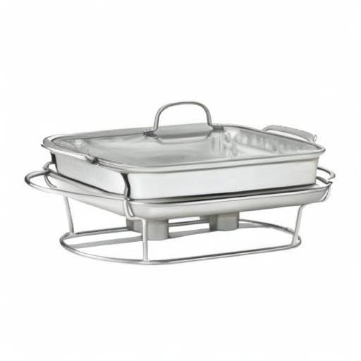 Cuisinart Classic Entertaining Collection 12-Inch, 5-Quart Stainless Rectangular Buffet Server, 7BSRT-31 - size: 5 Quarts