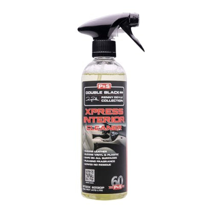 P & S PROFESSIONAL DETAIL PRODUCTS Xpress Interior Cleaner – Safe for Leather, Vinyl, Plastic & More, Removes Dirt, Grease & Oil, No Residue, Fresh Scent, No Dilution Needed - 16 Oz. - size: 16 Fl Oz (Pack of 1)