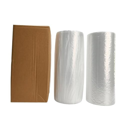 Nylon-Enriched HDPE+PA Bubble Pillow Film Roll – 1000ft x 16" x 12", Perforated Every 12", Air Cushion Packing Material for Shipping, Moving, Improved Barrier, Thicker & Long-Lasting